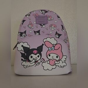 Loungefly x Sanrio Kuromi & My Melody Cloud Dream Mini Backpack – Brand New